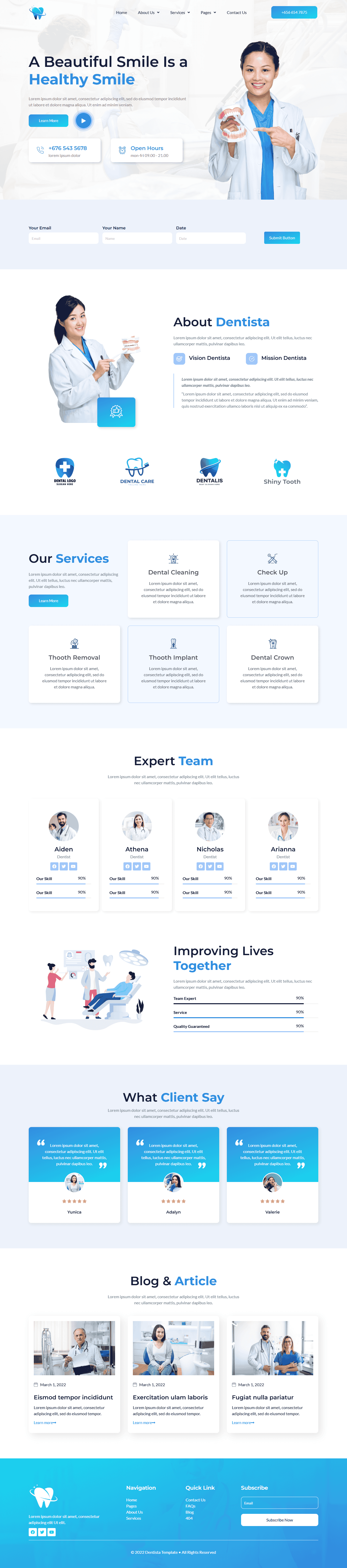 Dentist Website Design